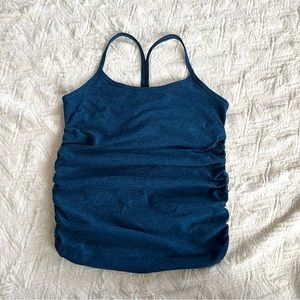 Women's Blue Sleeveless Top